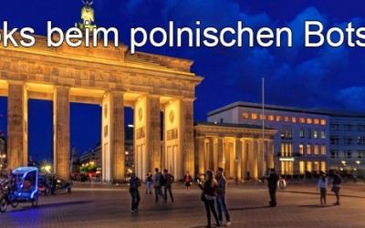 Naujoks beim polnischen Botschafter in Berlin