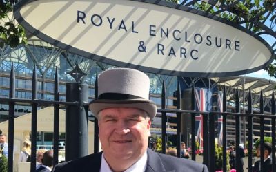 Naujoks pflegt sein internationales Netzwerk in Ascot