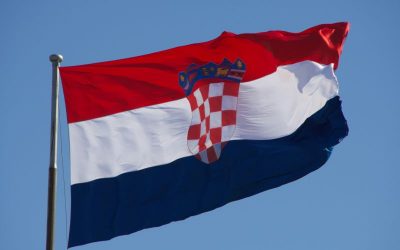 Naujoks beim Empfang in kroatischer Botschaft